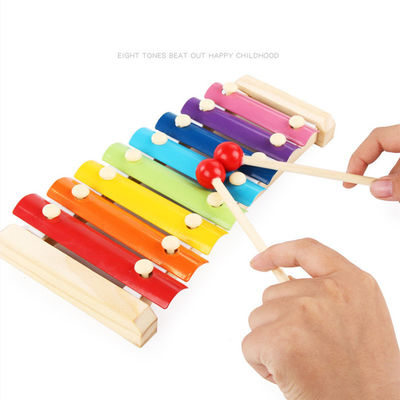 Houten Xylofoon Toy Music Instrument Non Toxic van baby de Unisex-Jonge geitjes