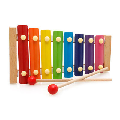 Houten Xylofoon Toy Music Instrument Non Toxic van baby de Unisex-Jonge geitjes