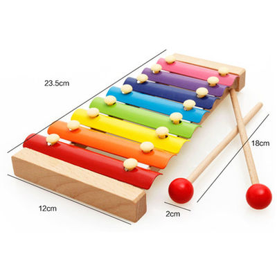 Houten Xylofoon Toy Music Instrument Non Toxic van baby de Unisex-Jonge geitjes