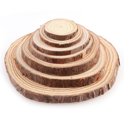 16CM de Onvolledige Natuurlijke Houten Ambachten van Plakken Houten Schijven