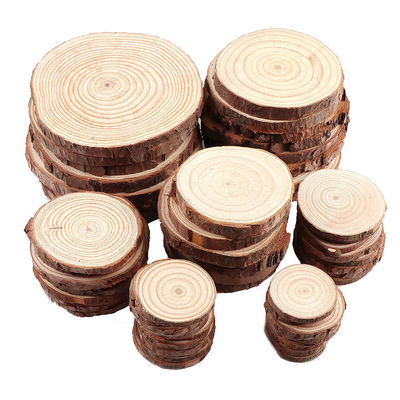 16CM de Onvolledige Natuurlijke Houten Ambachten van Plakken Houten Schijven