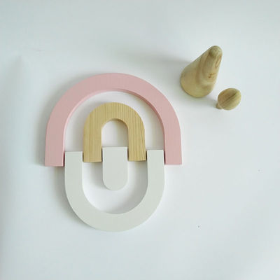 25.5CM 3D Blokken van het Spelraadsel voor Houten het Blokreeks van de Peutersbaby