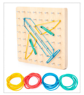 Bandspijker 16.5cm Houten het Leren het Onderwijshulp van Speelgoedmontessori