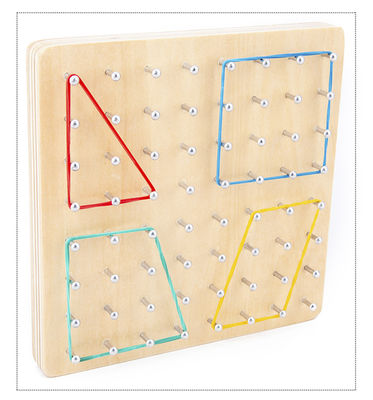 Bandspijker 16.5cm Houten het Leren het Onderwijshulp van Speelgoedmontessori