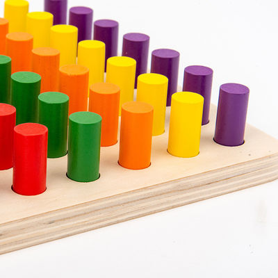 ISO9001 het onderwijs Houten Montessori-Schaak van het Geheugenmatchstick van het Babyspeelgoed Houten