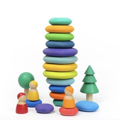 32pcs digitale het Saldoblokken van Aantal Houten Bouwstenen voor Peuters