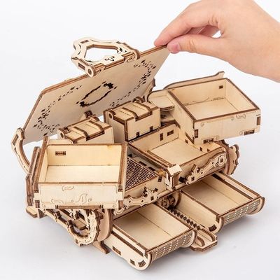 Persoonlijkheid 3.94in Mechanische Houten Raadsels Houten Mechanische 3d Raadsels