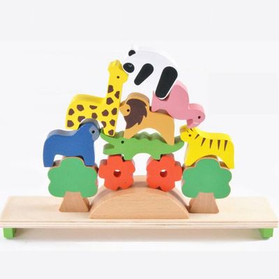 16CM de Leuke Onderwijs Houten Houten Geplaatste Bouwstenen van het Blokkenspeelgoed