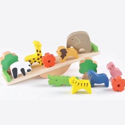 16CM de Leuke Onderwijs Houten Houten Geplaatste Bouwstenen van het Blokkenspeelgoed