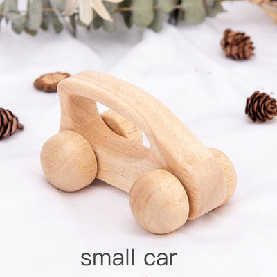 Beuk Unisex-ISO9001 Houten Auto Toy Police Montessori