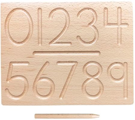 De alfabetten schepen 29cm Houten Wiskunde Toy Counting Teaching Language in