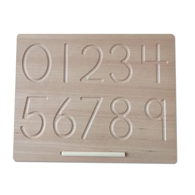 De alfabetten schepen 29cm Houten Wiskunde Toy Counting Teaching Language in