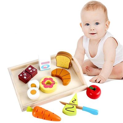 Waterverf 1.94in het Houten Spel van de de Keukenrol van het Fruitknipsel Vastgestelde