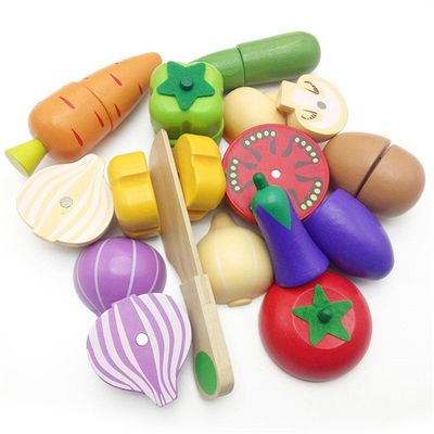 Waterverf 1.94in het Houten Spel van de de Keukenrol van het Fruitknipsel Vastgestelde