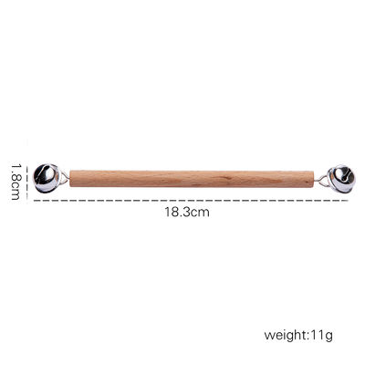 Grafische Rammelaars 7Pc Houten Teether voor Ring van het Baby de Houten Tandjes krijgen