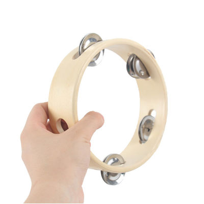 BeBe 15cm Houten Muzikale Houten de Tamboerijnbaby van Speelgoedhandbell