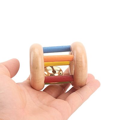 Handbell 15CM Houten Muzikale Speelgoedinstrumenten BeBe Tambor