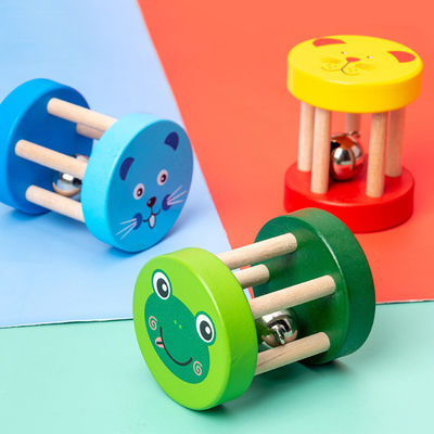 Montessorirammelaar 1.9in Houten Muzikale Houten het Instrumentenreeks van de Speelgoedbaby