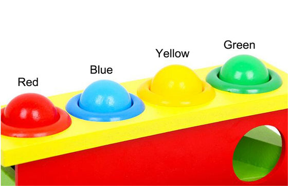 Opstapelt Hand 10cm Vorm die Toy Wooden Musical Instruments aanpassen