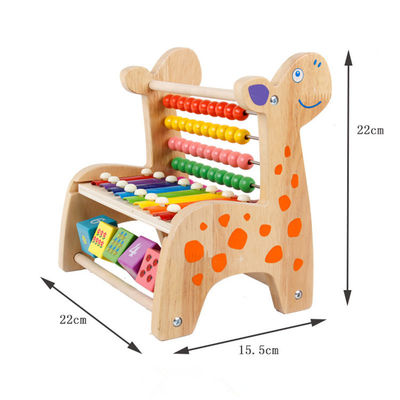 Unisex- de Baby Houten Xylofoon van het Peuter Houten Muzikale Speelgoed