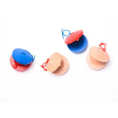 De ronde van het de Babyinstrument van de Castagneten Houten Muziek Vastgestelde Jonge geitjes van de het Onderwijshulp