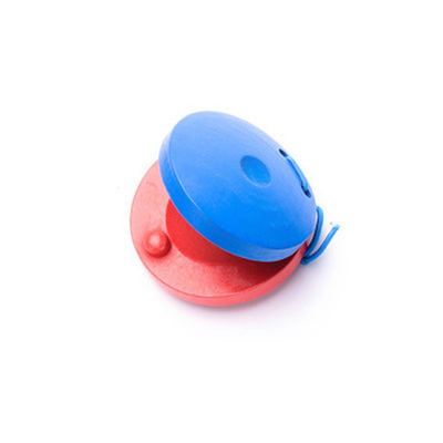 De ronde van het de Babyinstrument van de Castagneten Houten Muziek Vastgestelde Jonge geitjes van de het Onderwijshulp
