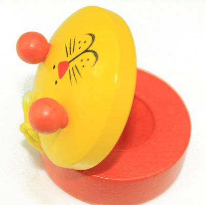 Castagneten 2.5cm Houten Klep Toy Handle Musical Instruments