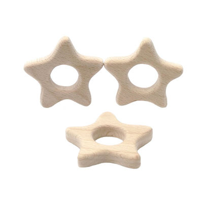 Beuk 2cm Houten Tandjes krijgen Toy Rabbit 4cm Gepersonaliseerde Houten Teether