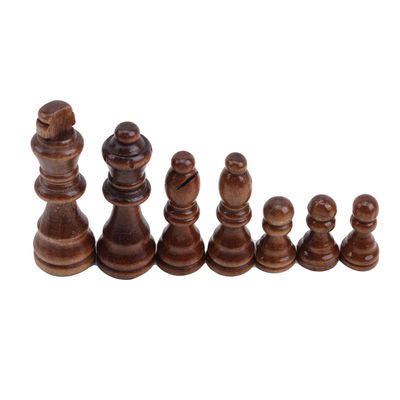 Kinderen 70mm Uitstekende Houten Spelen van het de Controleurs Vastgestelde Vermaak van de Schaakraad