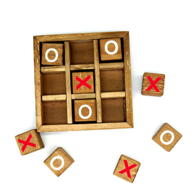 Vermaak 3cm het Houten Spel van de Schaakstukkeninteractie Unisex-