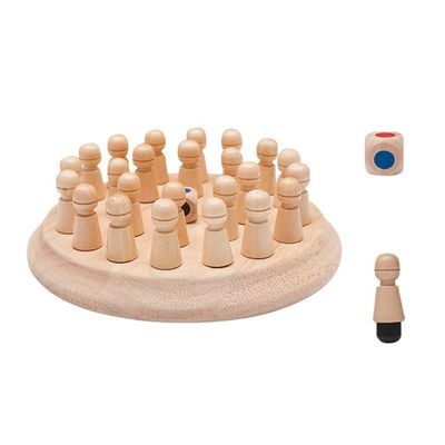 1.6in Houten het Schaakblok 4cm van het Speelgoedgeheugen het Houten Schaak van Geheugenmatchstick