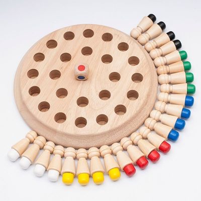 1.6in Houten het Schaakblok 4cm van het Speelgoedgeheugen het Houten Schaak van Geheugenmatchstick