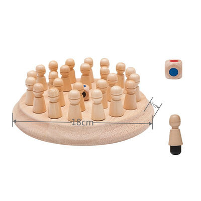 1.6in Houten het Schaakblok 4cm van het Speelgoedgeheugen het Houten Schaak van Geheugenmatchstick