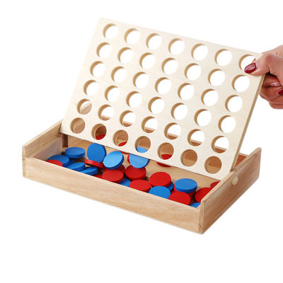 Rij Onderwijs 4cm Houten Schaakstukken Geplaatst de Gift van de Kinderenverjaardag