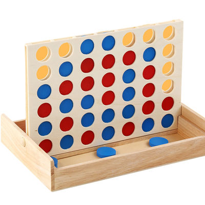 Rij Onderwijs 4cm Houten Schaakstukken Geplaatst de Gift van de Kinderenverjaardag
