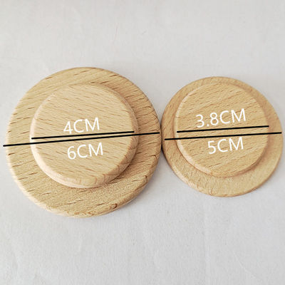 Boomschors 5cm de Natuurlijke Houten Ornamenten van de Plakkenknipsels van de Schijvencirkel Houten