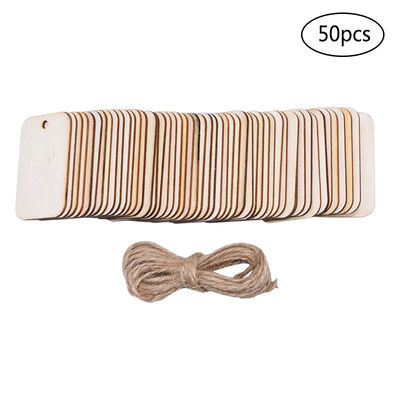 Vierkant 3.5cm Onvolledige Houten Ambachtenrechthoek Mini Wooden Cubes