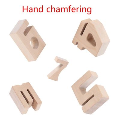 Speelgoed van het Aantalblokken van saldojenga het Houten 16cm Jumbo Houten Bouwstenen