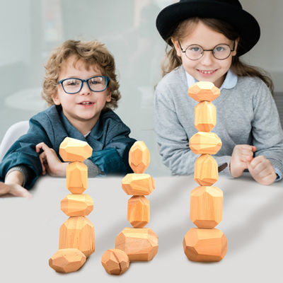 5cm 36pcs Digitale Houten de Baby van het Blokkenspeelgoed Geometrische het Stapelen Blokken