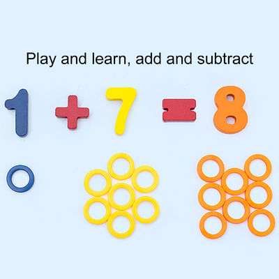 Wiskunde die Onderwijs Houten Montessori-Babyspeelgoed 15cm vist