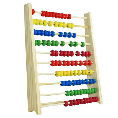 Bereken 26Cm Houten Wiskunde Toy Counting Beads Toy Abacus Onderwijs