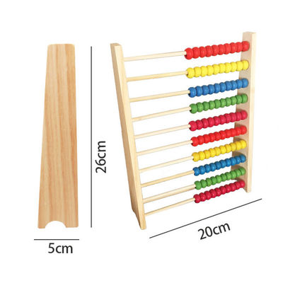 Bereken 26Cm Houten Wiskunde Toy Counting Beads Toy Abacus Onderwijs