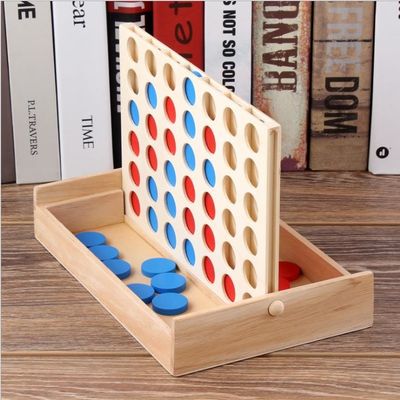 Rij Onderwijs 4cm Houten Schaakstukken Geplaatst de Gift van de Kinderenverjaardag