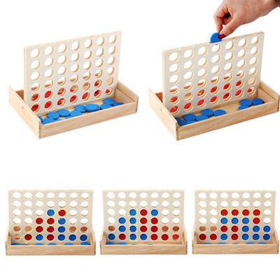 Rij Onderwijs 4cm Houten Schaakstukken Geplaatst de Gift van de Kinderenverjaardag