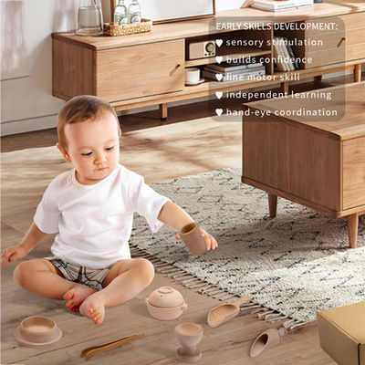 De unisex-Montessori-Reeks van de Beuk Houten Miniatuurkeuken