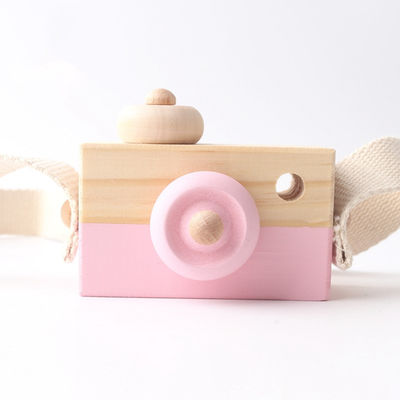 Tegenhanger van de de Halsbandcamera van beuk de Houten Montessori voor Baby
