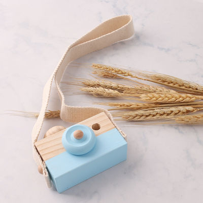 Tegenhanger van de de Halsbandcamera van beuk de Houten Montessori voor Baby