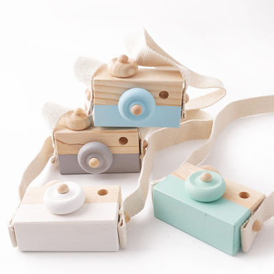 Tegenhanger van de de Halsbandcamera van beuk de Houten Montessori voor Baby