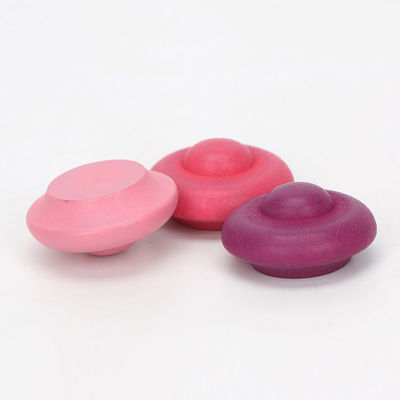6pcs Speelgoed van Montessori van de regenboogstapelaar het Onderwijs Houten