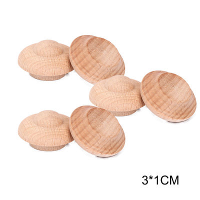 6pcs Speelgoed van Montessori van de regenboogstapelaar het Onderwijs Houten